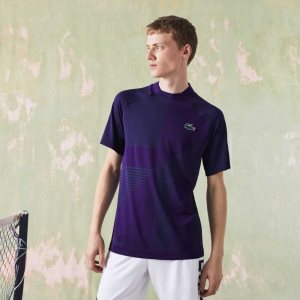 Lacoste SPORT Slim Fit Seamless τενις μωβ πρασινο | XV0439682