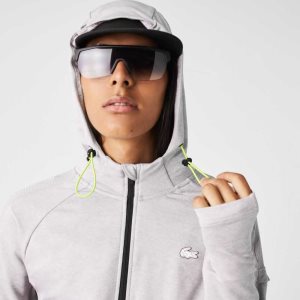 Lacoste SPORT Stretch Zip γκρι ανοιχτο γκρι | FW1024765