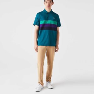 Lacoste SPORT Stretch Γκολφ Chinos Μπεζ | VE4098157