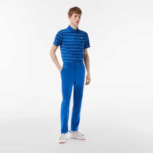 Lacoste SPORT Stretch Γκολφ Chinos μπλε | OQ9423786