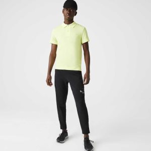 Lacoste SPORT Zip Pockets Tapered Tracksuit μαυρα ασπρα | SD6032874