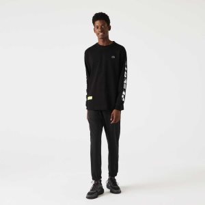 Lacoste SPORT Zippered Bottom μαυρα | HU5370416
