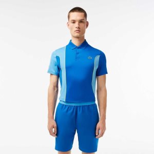 Lacoste SPORT x Novak Djokovic Color-Block μπλε κίτρινα | QE1204853
