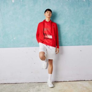 Lacoste SPORT x Novak Djokovic Technical Zip Jacket κοκκινα | QA3015764