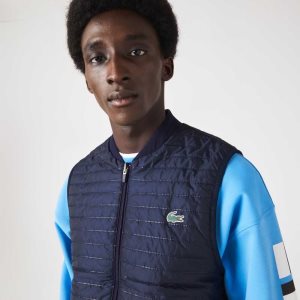 Lacoste SPORT Με Επένδυση Reversible Vest μωβ σκουρο μπλε μπλε | LH9206154