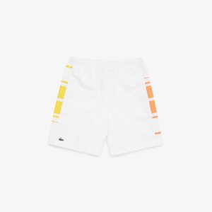 Lacoste SPORT Ριγέ ασπρα κίτρινα πορτοκαλι | HQ3289405