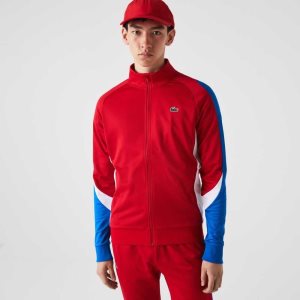 Lacoste SPORT κλασικα Fit Zip τενις κοκκινα μπλε ασπρα | LA3465127