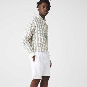 Lacoste SPORT τενις Fleece ασπρα | JS1257089