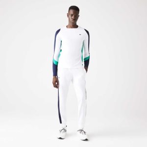 Lacoste SPORT τενις ασπρα σκουρο μπλε μπλε πρασινο σκουρο μπλε μπλε | DL4156928
