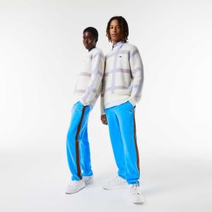 Lacoste Side Contrast Band μπλε | EM6048219