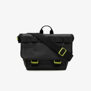 Lacoste Signature Print θαλασσης-Repellent Messenger ανοιχτο πρασινο | DX1309786