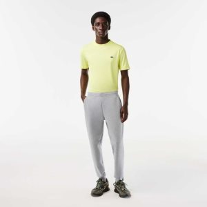 Lacoste Slim Fit Heathered βαμβακερα Blend Tracksuit γκρι | JA0879342