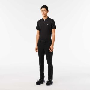 Lacoste Slim Fit Stretch βαμβακερα μαυρα | HR9643527