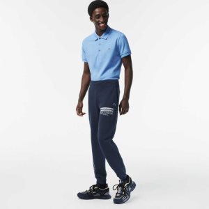 Lacoste Slim Fit tracking μπλε | PJ0973651