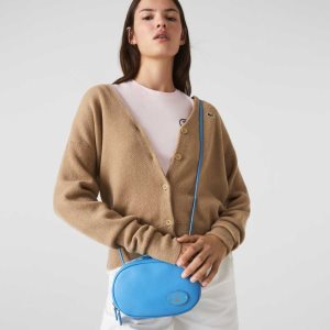 Lacoste Small Grained δερματινα Camera Πολύχρωμο | AG7210654
