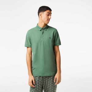 Lacoste Smart Paris Stretch βαμβακερα Χακί πρασινο | OC4907516