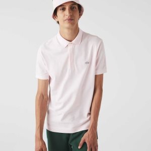 Lacoste Smart Paris Stretch βαμβακερα ανοιχτο ροζ | ZF5806293