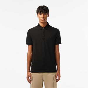 Lacoste Smart Paris Stretch βαμβακερα μαυρα | KD3851294
