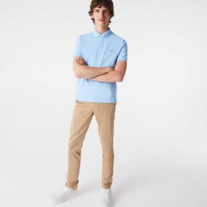 Lacoste Smart Paris Stretch βαμβακερα μπλε | LY3092647