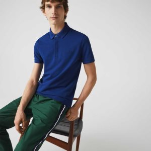 Lacoste Smart Paris Stretch βαμβακερα σκουρο μπλε μπλε | TB1452976