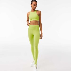 Lacoste Stirrup Leggings κίτρινα | CS3092486