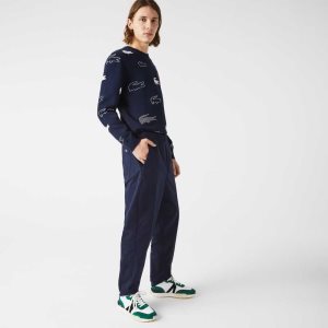 Lacoste Stretch βαμβακερα Jogging σκουρο μπλε μπλε | LS9514786