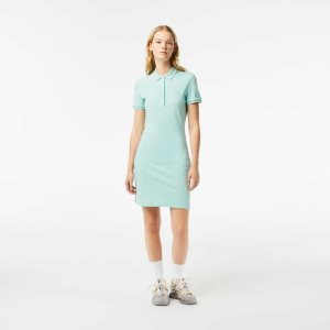 Lacoste Stretch βαμβακερα Pique Polo μεντα | RC5249087