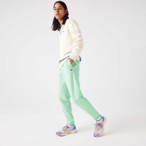 Lacoste Tapered Fit Fleece Trackpants ανοιχτο πρασινο | SJ1870469