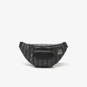 Lacoste The Blend Monogram Print Belt Πολύχρωμο | LG3905412