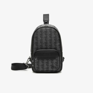 Lacoste The Blend Monogram Print Cross Body Πολύχρωμο | OM9821503