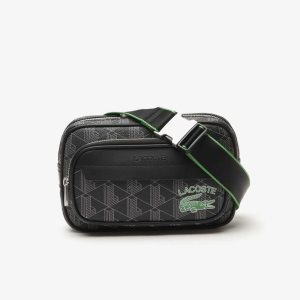 Lacoste The Blend Monogram Print Crossbody: Small Πολύχρωμο | QP4730169
