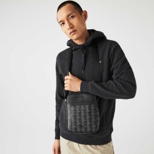 Lacoste The Blend Monogram καμβα Vertical Πολύχρωμο | PA5461708