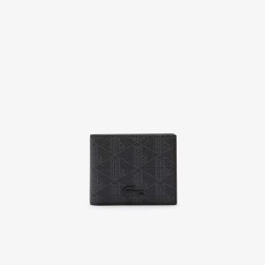Lacoste The Blend Small Monogram καμβα Wallet Πολύχρωμο | CK5371609