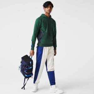 Lacoste Theo Curin Technical καμβα Backpack σκουρο μπλε | US1874025