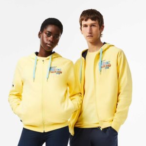 Lacoste Αθλητικά Miami Open Edition Hoodie κίτρινα | BP5071234