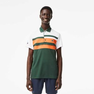 Lacoste Αθλητικά Miami Open Edition Stripe ασπρα πορτοκαλι πρασινο | HJ0586794