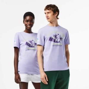 Lacoste Αθλητικά Miami Open Edition μωβ | KJ5621407