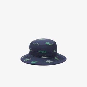 Lacoste Γκολφ Crocodile Print σκουρο μπλε μπλε | RI3975842