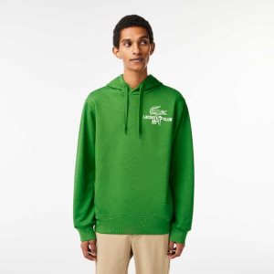 Lacoste Γκολφ Relaxed Fit Hoodie πρασινο | UB5721630