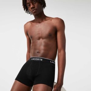 Lacoste Καθημερινά Boxer Brief 3-Pack μαυρα | NP6517094