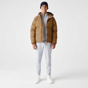 Lacoste Καπιτονέ θαλασσης-Repellent καφε | SI5417230