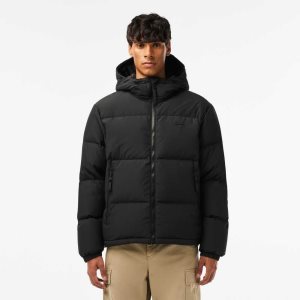 Lacoste Καπιτονέ θαλασσης-Repellent μαυρα | PB3014867