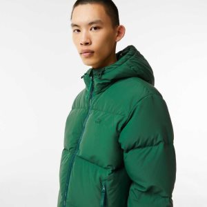 Lacoste Καπιτονέ θαλασσης-Repellent πρασινο | TL8932746