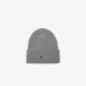 Lacoste Μαλλί Beanie γκρι | NX2536180