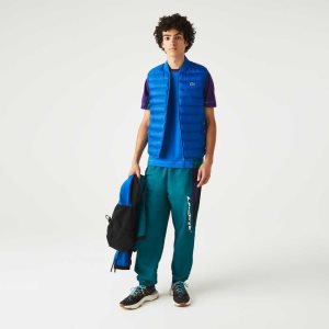 Lacoste Με Επένδυση θαλασσης-Repellent Vest μπλε | BE0657389