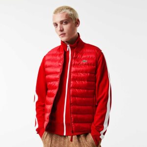 Lacoste Με Επένδυση θαλασσης-Repellent Vest κοκκινα | HP7630951