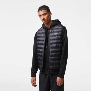 Lacoste Με Επένδυση θαλασσης-Repellent Vest μαυρα | SE7654289