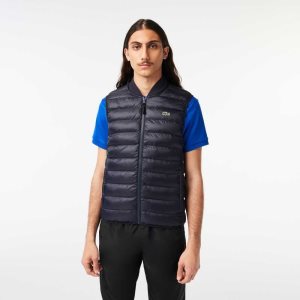 Lacoste Με Επένδυση θαλασσης-Repellent Vest σκουρο μπλε μπλε | SG8037519