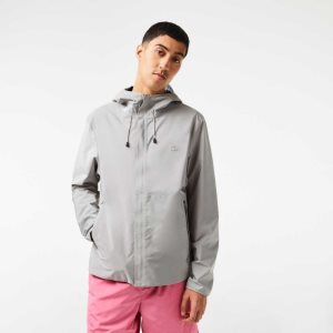 Lacoste αδιαβροχα κοντο tracking γκρι | WD7935062
