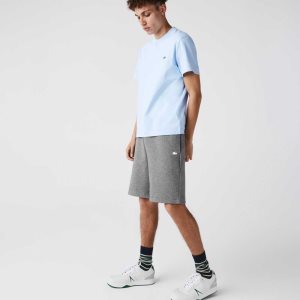 Lacoste βαμβακερα Blend Bermuda γκρι | FR2945730